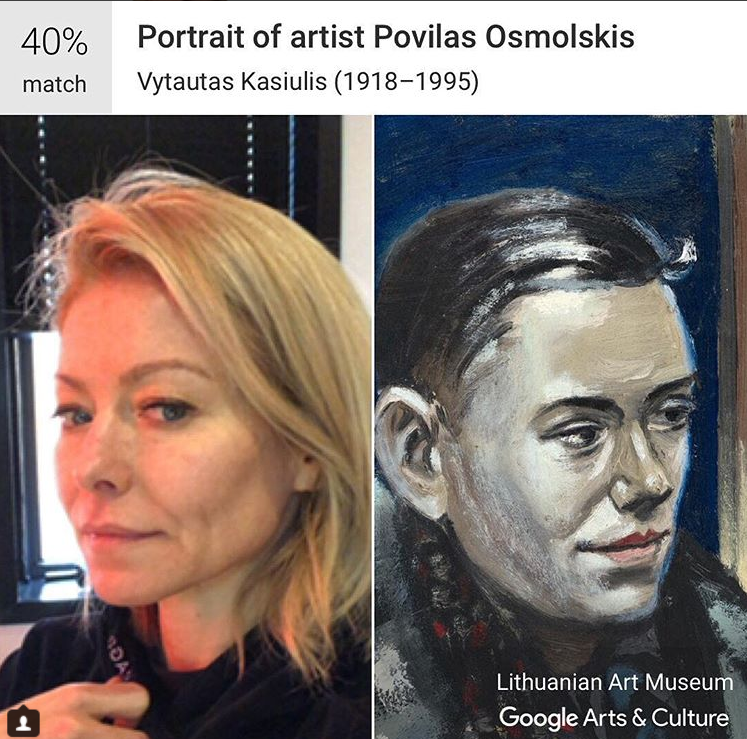 Many celebrities, including Kelly Ripa, have joined in and posted their likeness using the "Museum Selfie" feature.