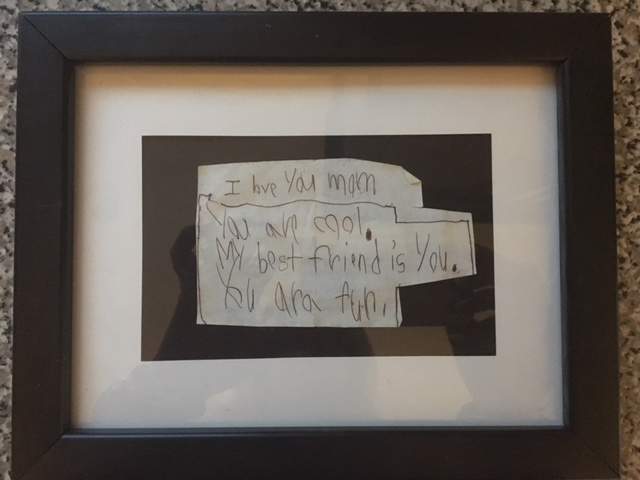 This note is more valuable than jewellery to a West Kelowna woman. 