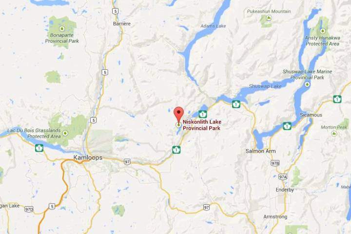 Senior falls through ice near Chase, pulls himself to safety - image