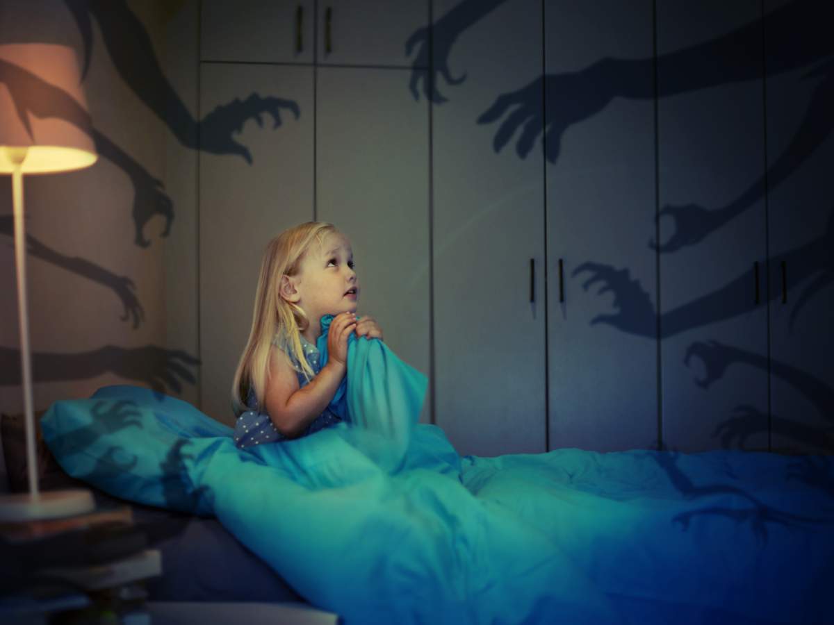 Night terrors usually strike kids between the ages of three and 12, and there's no way to console them or snap them out of one.