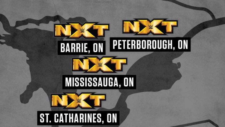 Peterborough is among the cities for WWE NXT's upcoming tour.