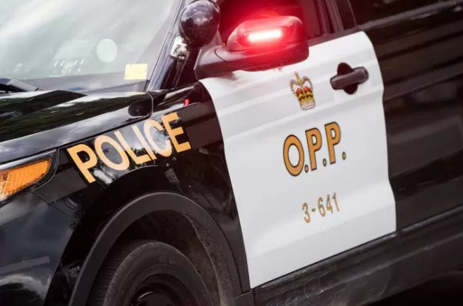 Ontario Provincial Police cruiser.