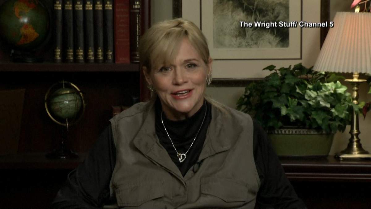 Samantha Markle Grant, Meghan Markle's sister, is interviewed on UK show 'The Wright Stuff.'