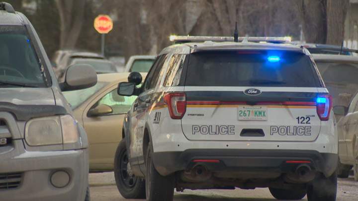 Saskatoon police says a man is facing a number of charges after allegedly trying to steal a vehicle.