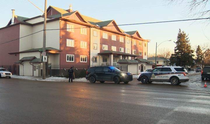 Three men were taken into police custody after a weapons call in Saskatoon on Friday, Jan. 19, 2018.