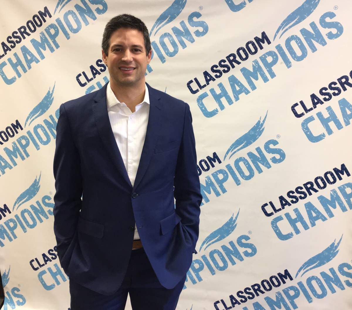 Steve Mesler is a retired Olympic athlete who now heads up the Calgary-based charity Classroom Champions