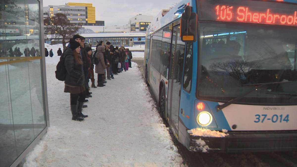 STM bus, Tuesday, January 9, 2018.