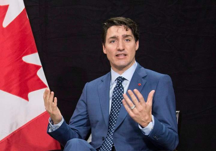 Prime Minister Justin Trudeau is at the World Economic Forum in Davos, Switzerland. 