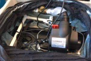 A photo of the suspicious item seized at Newark Liberty International Airport in Newark, N.J., Jan. 20, 2018.
