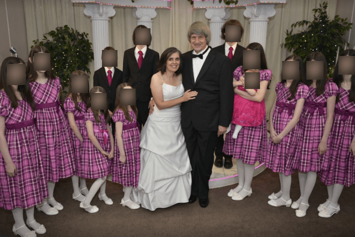 A photo of the Turpin family posted on Facebook in 2016.