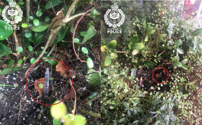 Victoria police had issued another warning after a woman was pricked by a needle. 