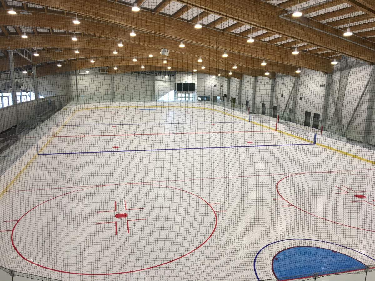 Enerplus Arena at the Shane Homes YMCA at Rocky Ridge. Jan. 9, 2018.