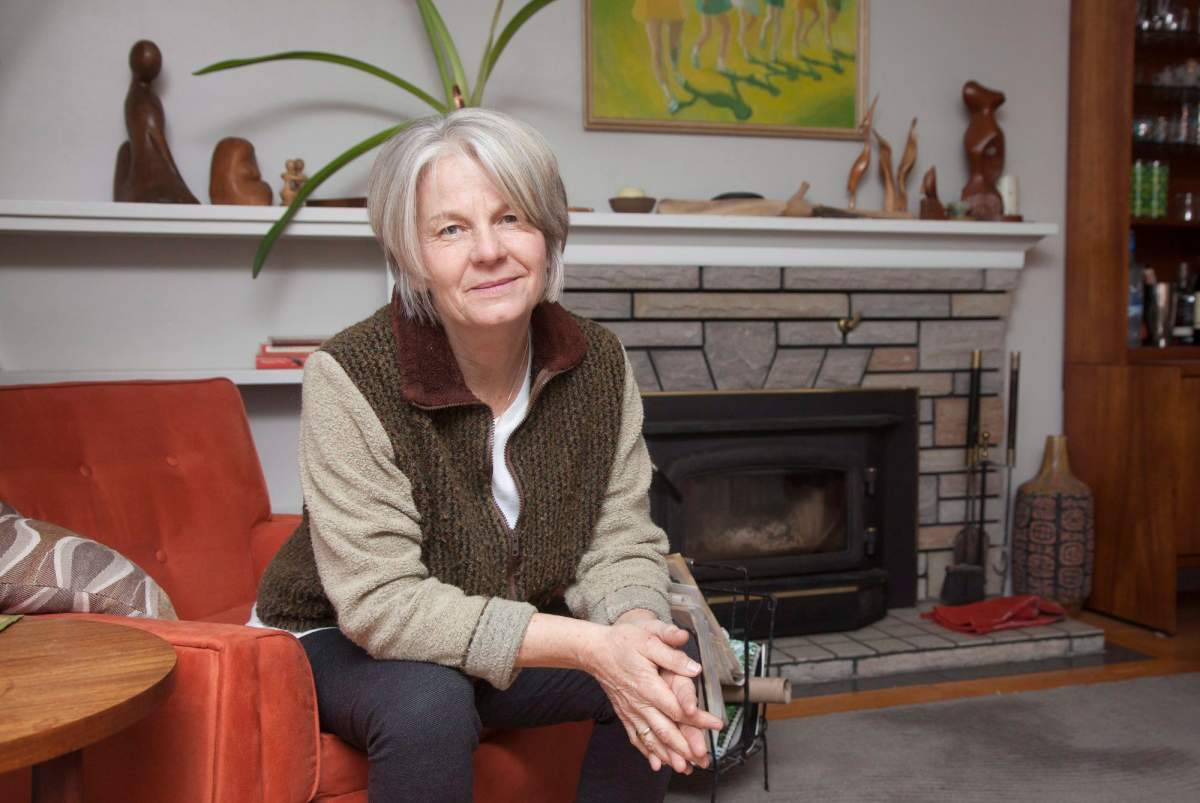 Susan Holmes is shown at her home in Moncton, N.B., Tuesday, Jan. 30, 2018. Two whistleblowers whose private information was leaked in brown envelopes from Prince Edward Island's government to the Liberal Party say they won't fade away without being compensated for the economic and emotional toll on their lives.
