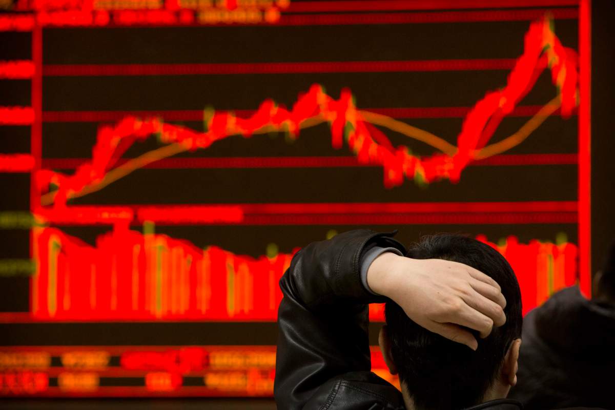 File photo. According to a report, Canada's stock market is the 2nd worst performer in the world.