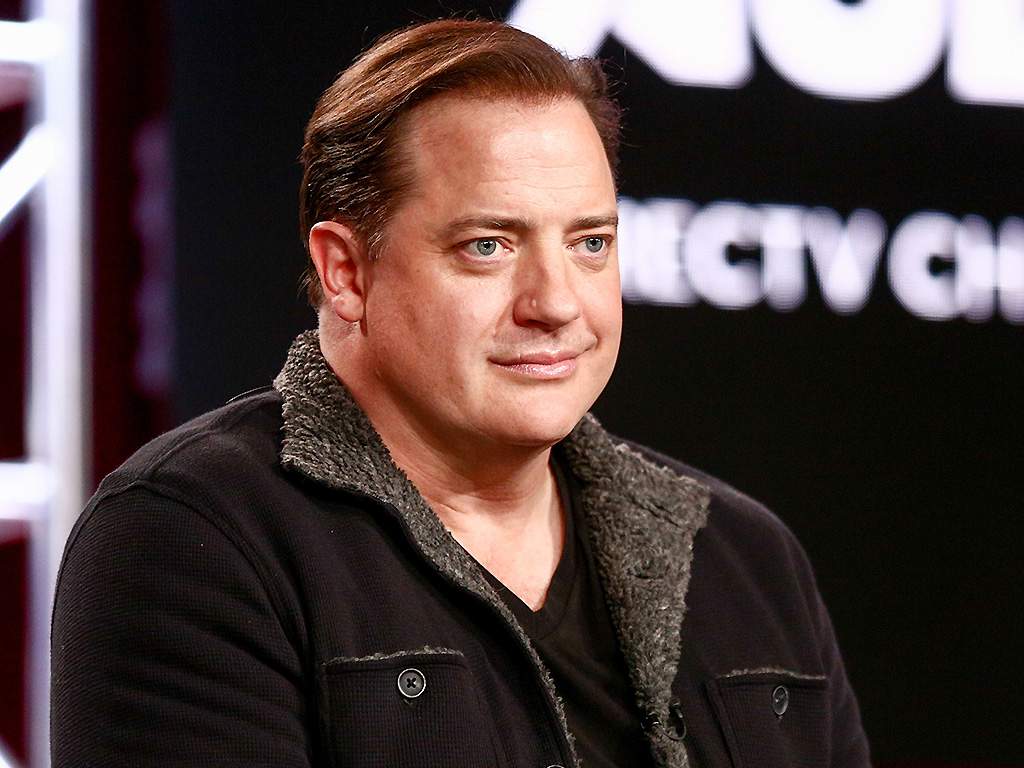 Brendan Fraser speaks onstage during Winter TCA on January 11, 2018 in Pasadena, Calif.