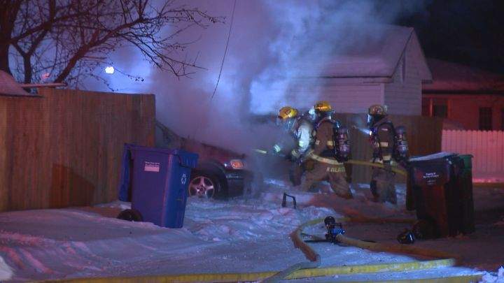 The Calgary Fire Department said crews were called to a house fire on Fortalice Crescent S.E. at about 8 p.m.