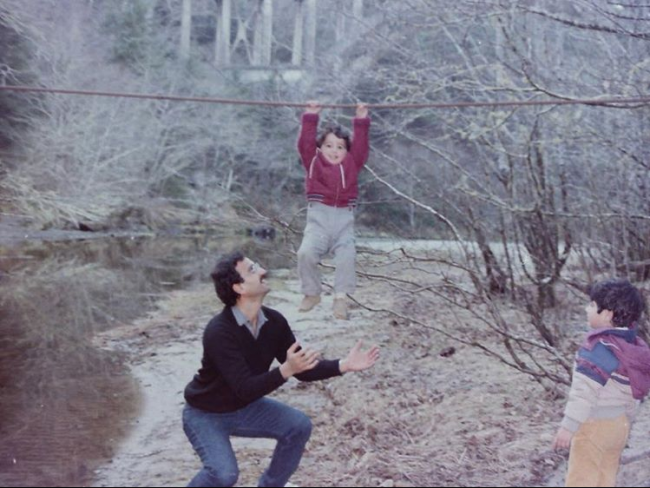 Kavous Seyed-Emami shared this photo on Instagram while sharing the news of his father's death.