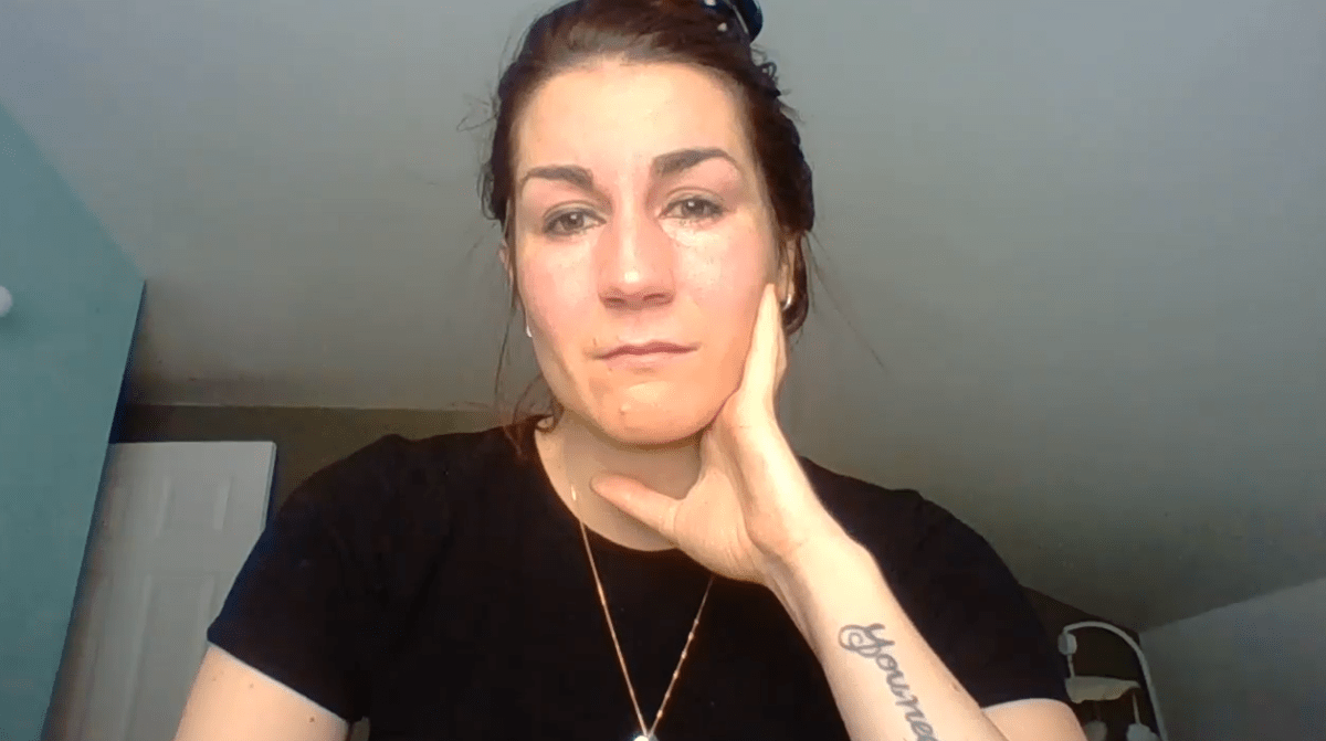 Cayley Pozza's Facebook video decrying a manager's push to increase his share of tips had over 450,000 views in less than three days. 
