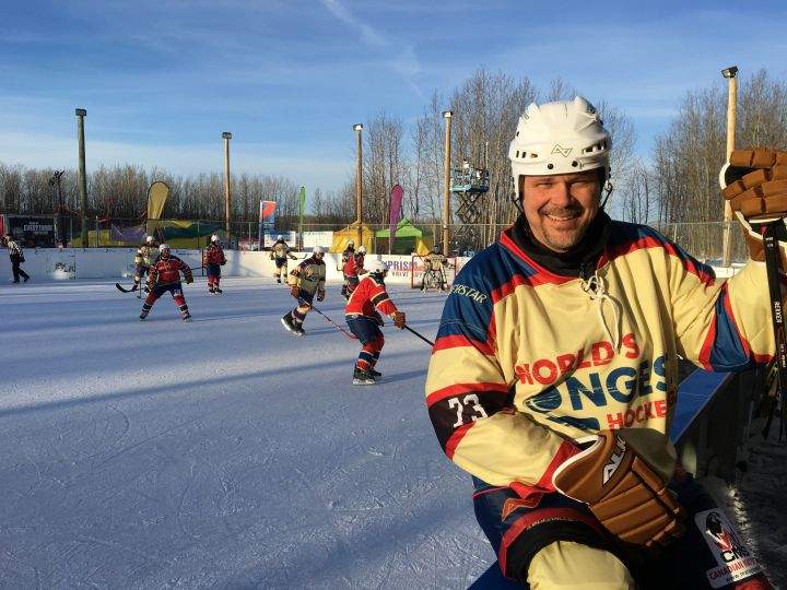 Doug Greschuk was drafted by the Penguins 212th overall in the 1985 NHL Entry Draft. He's one of the players taking part in the World's Longest Hockey Game east of Edmonton this February.