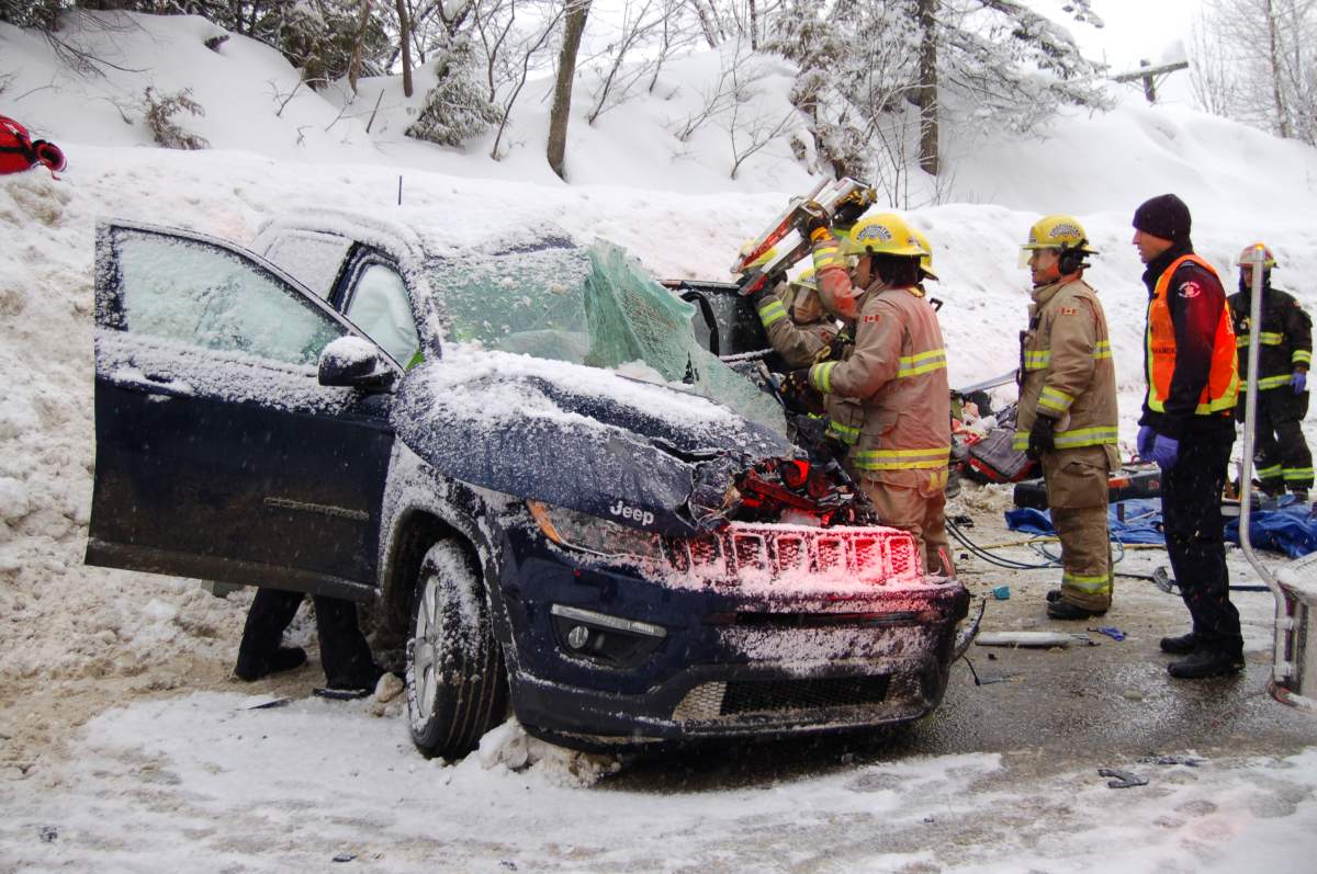 Crash near Revelstoke sends one to hospital - image