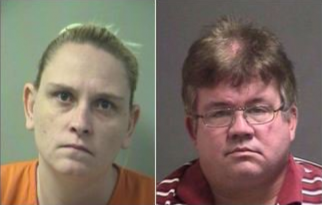 Ginny Irovando Long and Robert Long seen in a police handout photo.