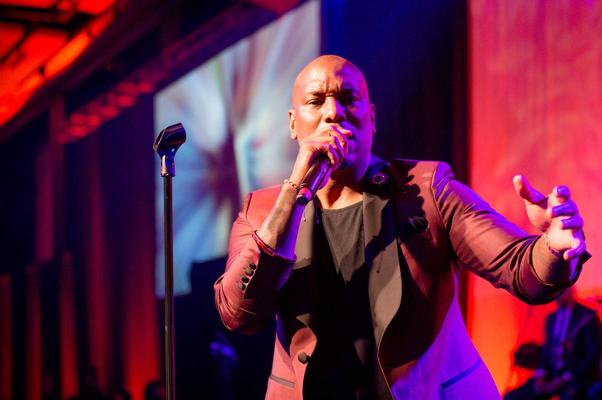Tyrese Gibson performs onstage during the 34th Annual UNCF Atlanta Mayor's Masked Ball at Atlanta Marriott Marquis on Dec. 16, 2017 in Atlanta, Georgia.