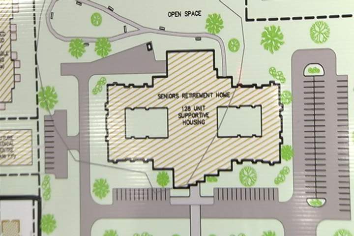 Plans for a new long-term care home include making the area a health campus