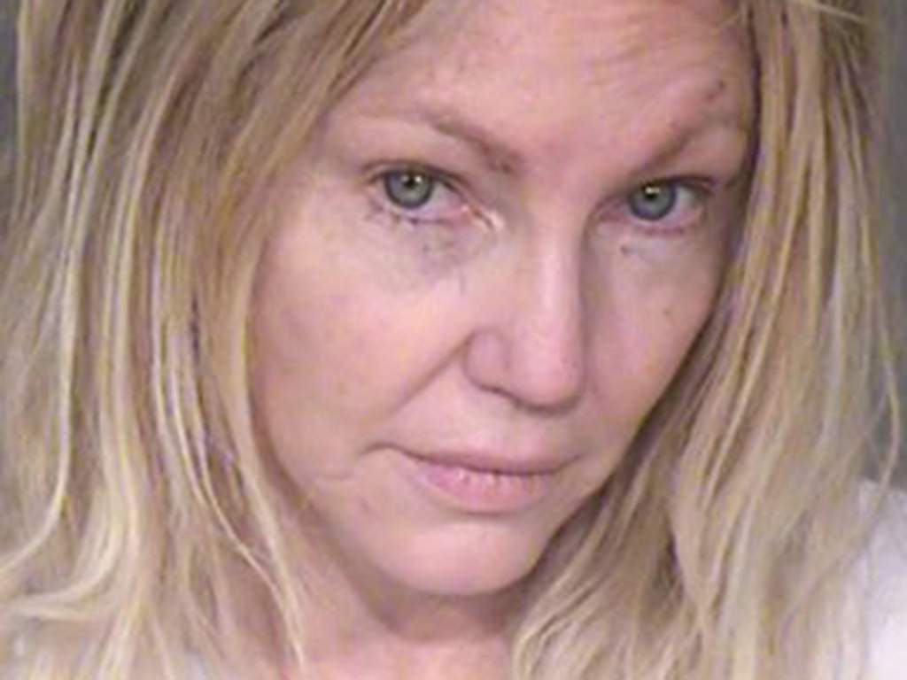 Heather Locklear’s mugshot, courtesy of the Ventura County Sheriff’s Office.