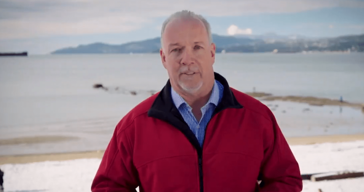 B.C. Premier John Horgan took to Twitter to promote his Tuesday budget and to defend the province in its trade dispute with Alberta.
