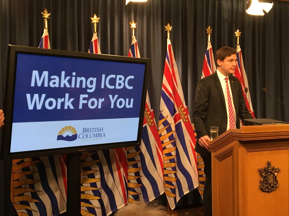 B.C. Attorney General David Eby speaks to media on February 6, 2018.