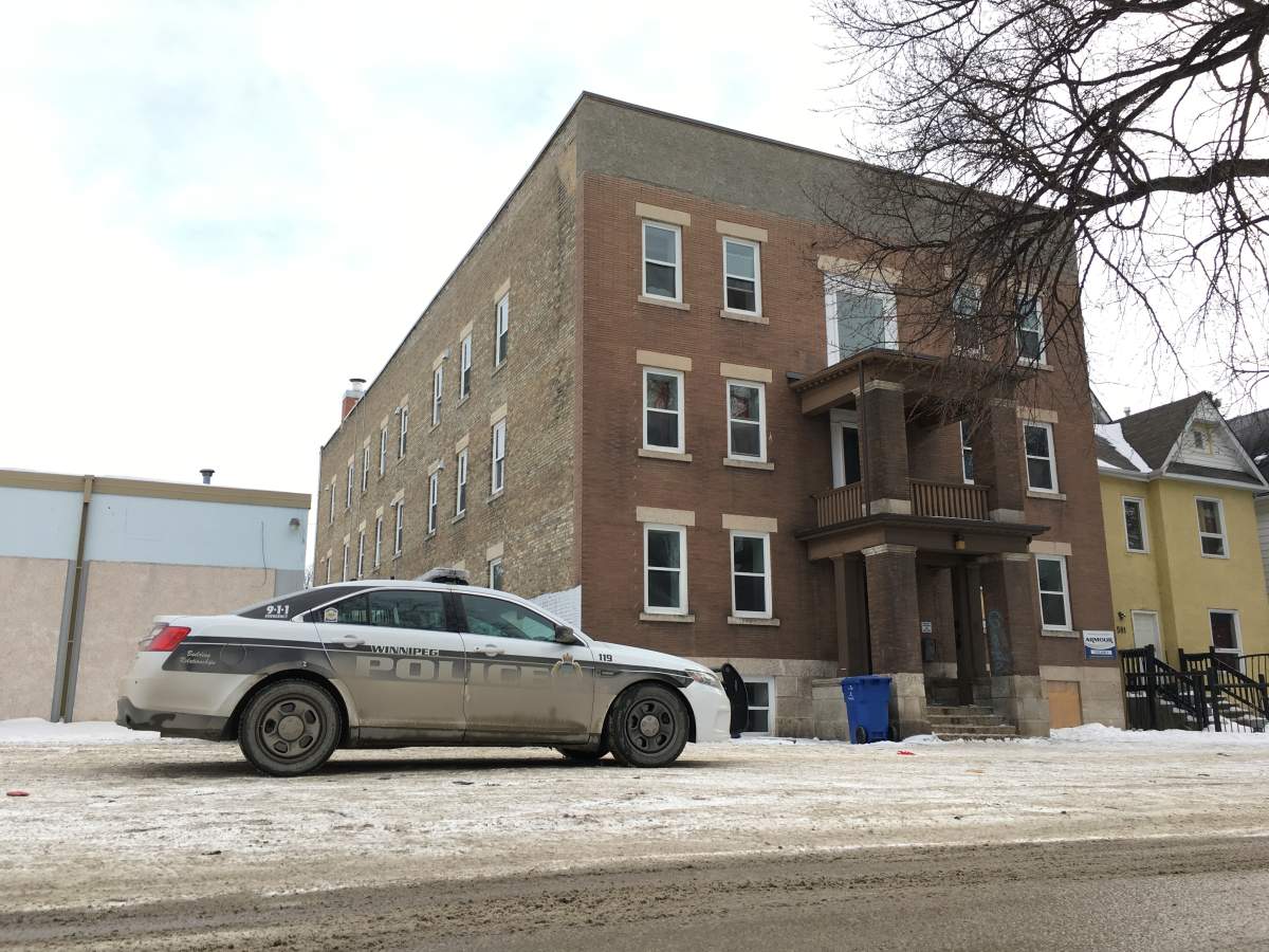 Winnipeg police are investigating a suspicious death on Furby Street. 