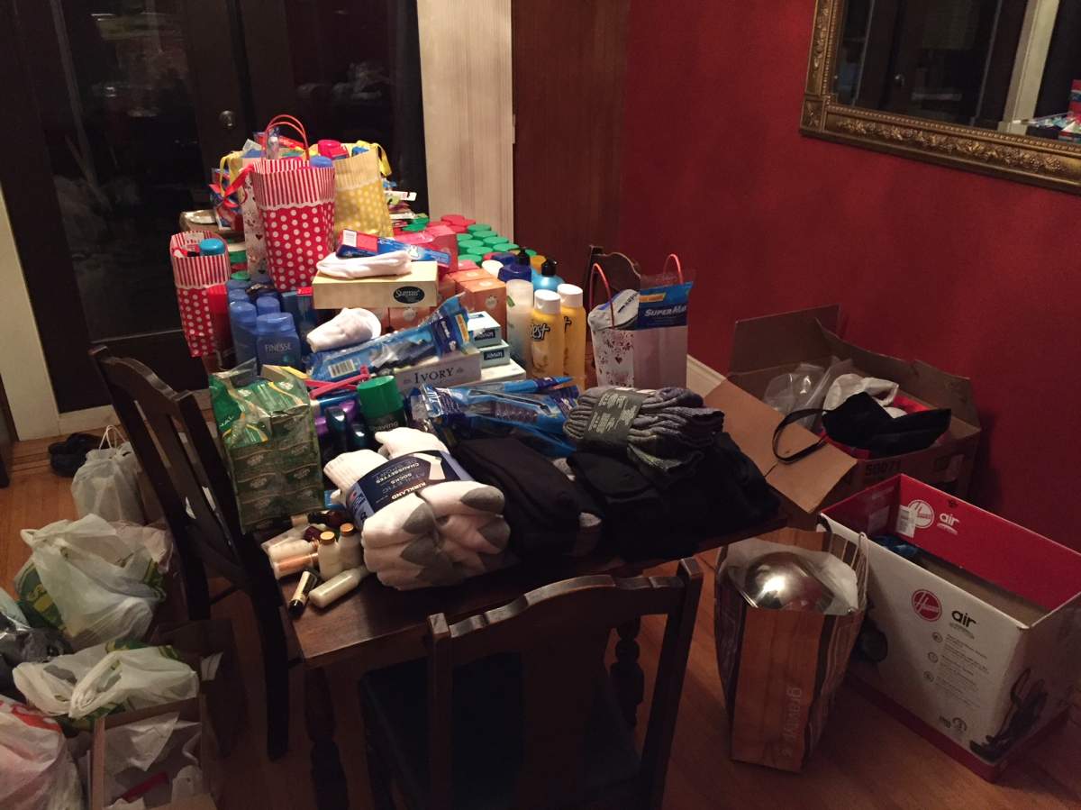 Neighbours are assembling care packages for the future tenants of a modular housing project in the Marpole neighbourhood.