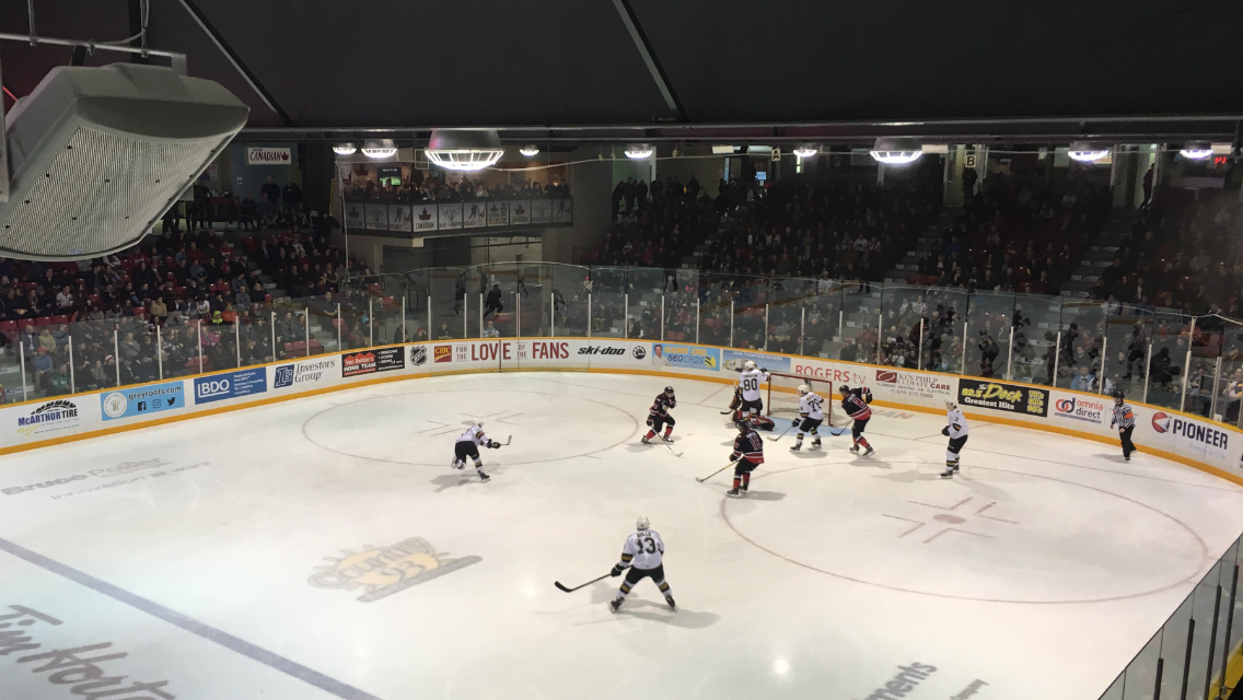 The London Knights’ luck ran out at the “Bayshore” on Wednesday in a 4-2 loss to the Owen Sound Attack. 