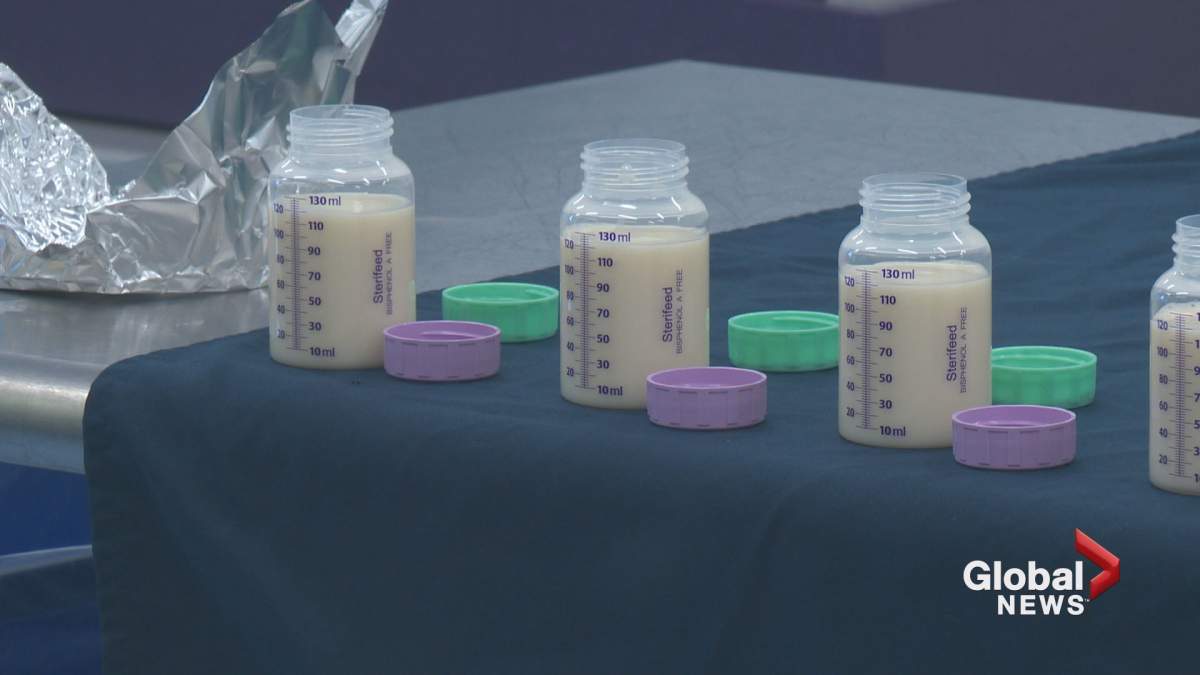 The NorthernStar Mothers Milk Bank received a grant from the provincial government on Thursday. 