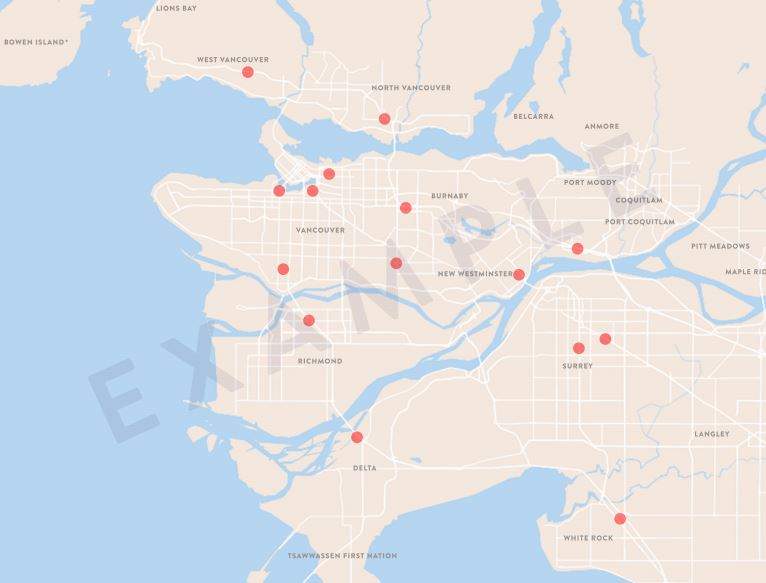 New maps outline possible models for Metro Vancouver tolls, driving fees - image