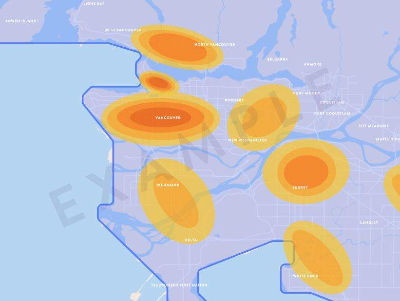New maps outline possible models for Metro Vancouver tolls, driving fees - image