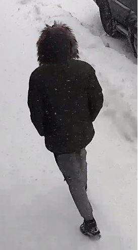 Port Hope Police have released surveillance photos capturing a suspect minutes before a bank robbery on Wednesday.