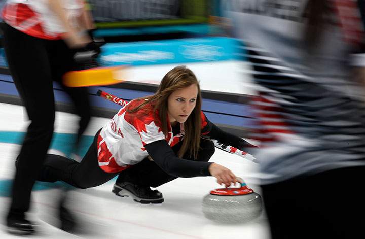 Rachel Homan is back on track in Pyeongchang.