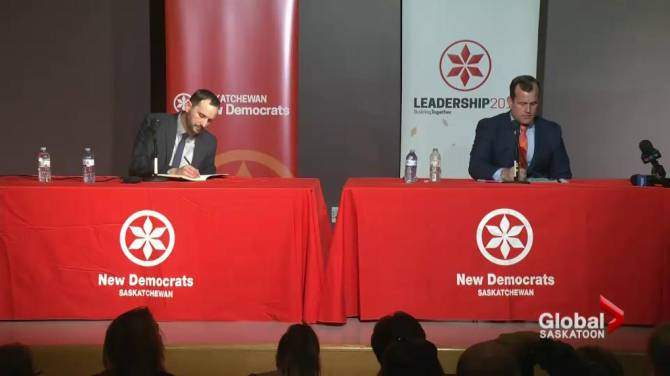 The Saskatchewan NDP has released final financial disclosures from the two men running for the leadership of the party.