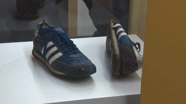 The “Terry Fox – Running to the Heart of Canada” exhibit runs at Edmonton’s Telus World of Science from Feb. 16 to Sept. 16.