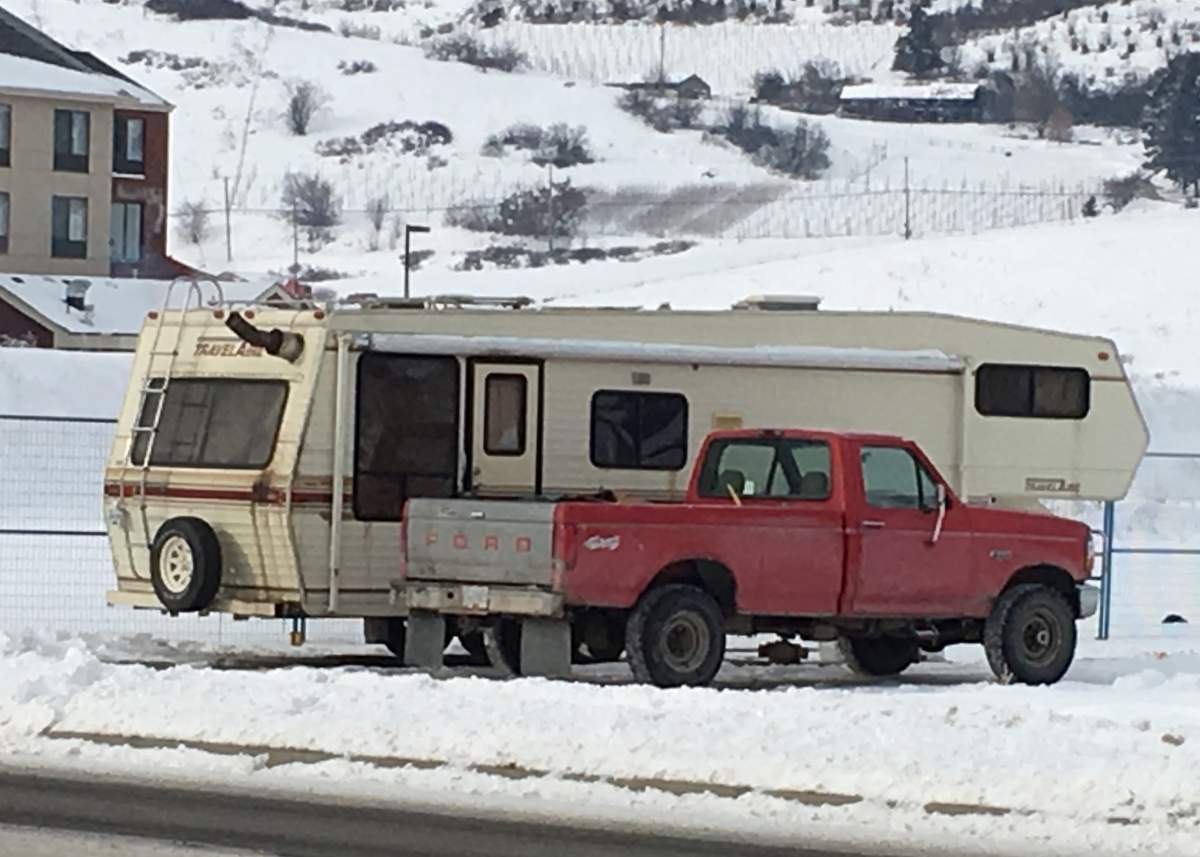 Vernon fire crews were called to a trailer fire on Anderson Way Monday morning. 