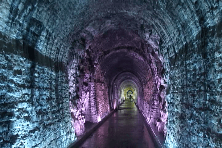 The Brockville Railway Tunnel as seen a few weeks prior to opening in the summer of 2017.
