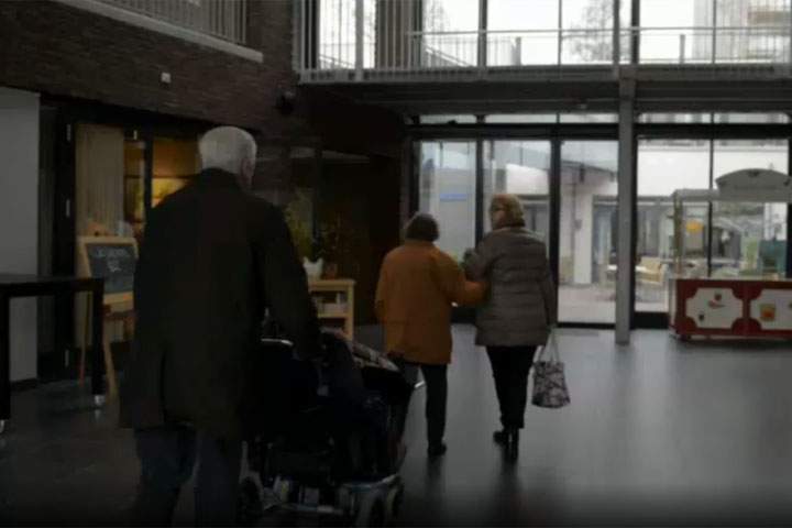 The tiny Dutch village of Hogewey is inhabited entirely by elderly people suffering from dementia.