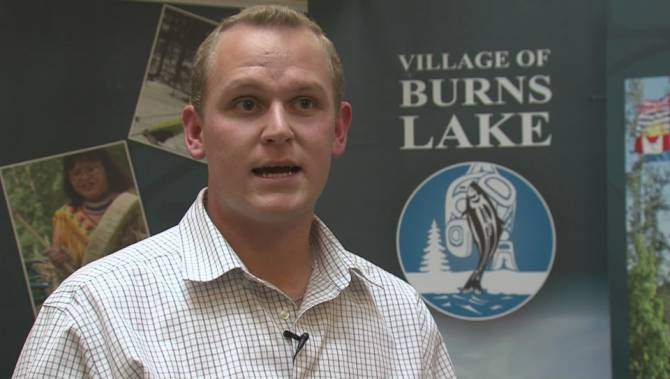 Former Burns Lake mayor Luke  Strimbold.