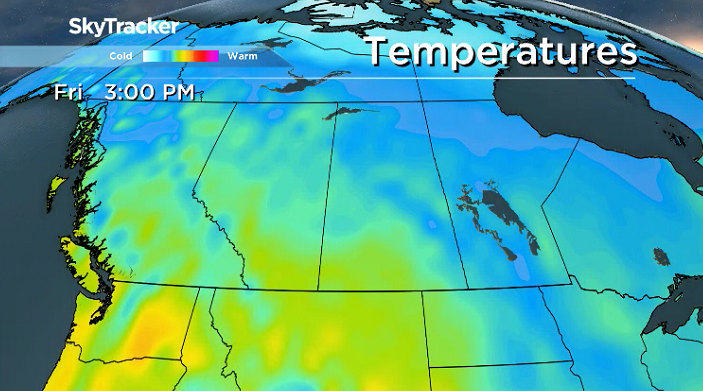 A major warm up is on the way in the long range forecast ahead.