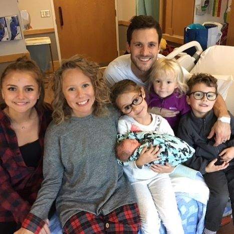 Joel and Brandi Reimer with son Harbour.