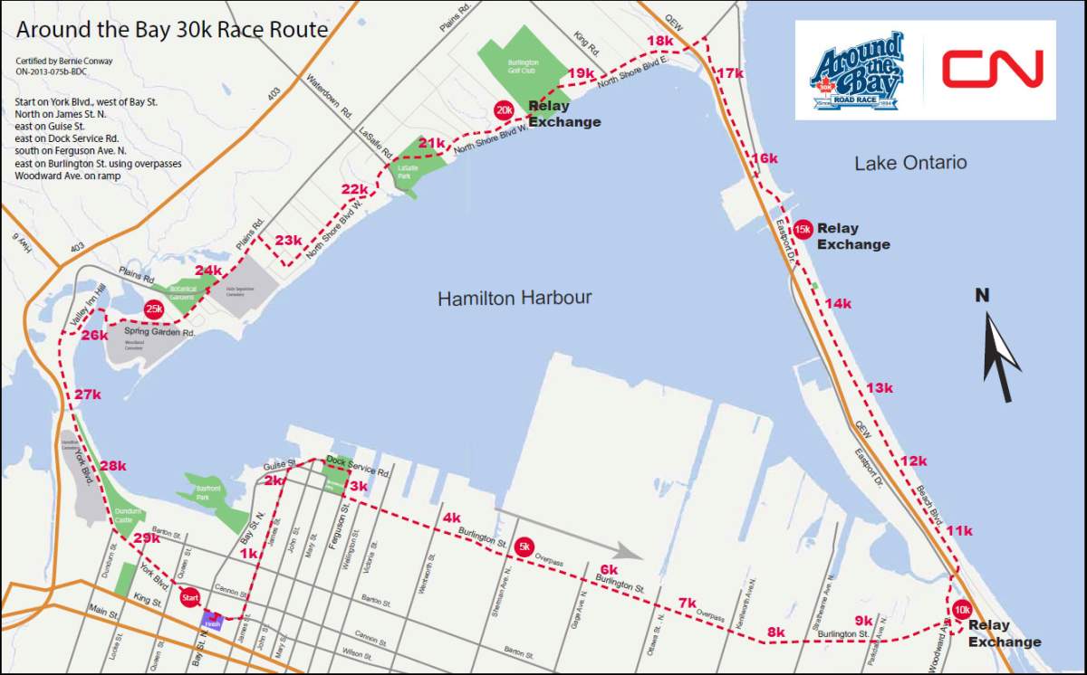 124th Around the Bay Road Race takes over Hamilton Harbour - image