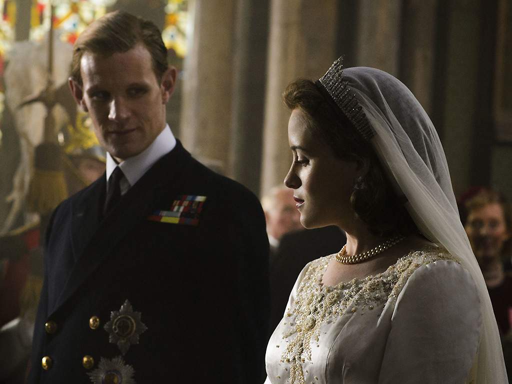Matt Smith and Claire Foy star in Netflix’s ‘The Crown.’