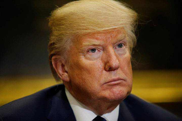 U.S. President Donald Trump says the Second Amendment will not be repealed.