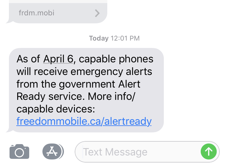 Emergency alerts by mobile phone go live in B.C. April 6 - image